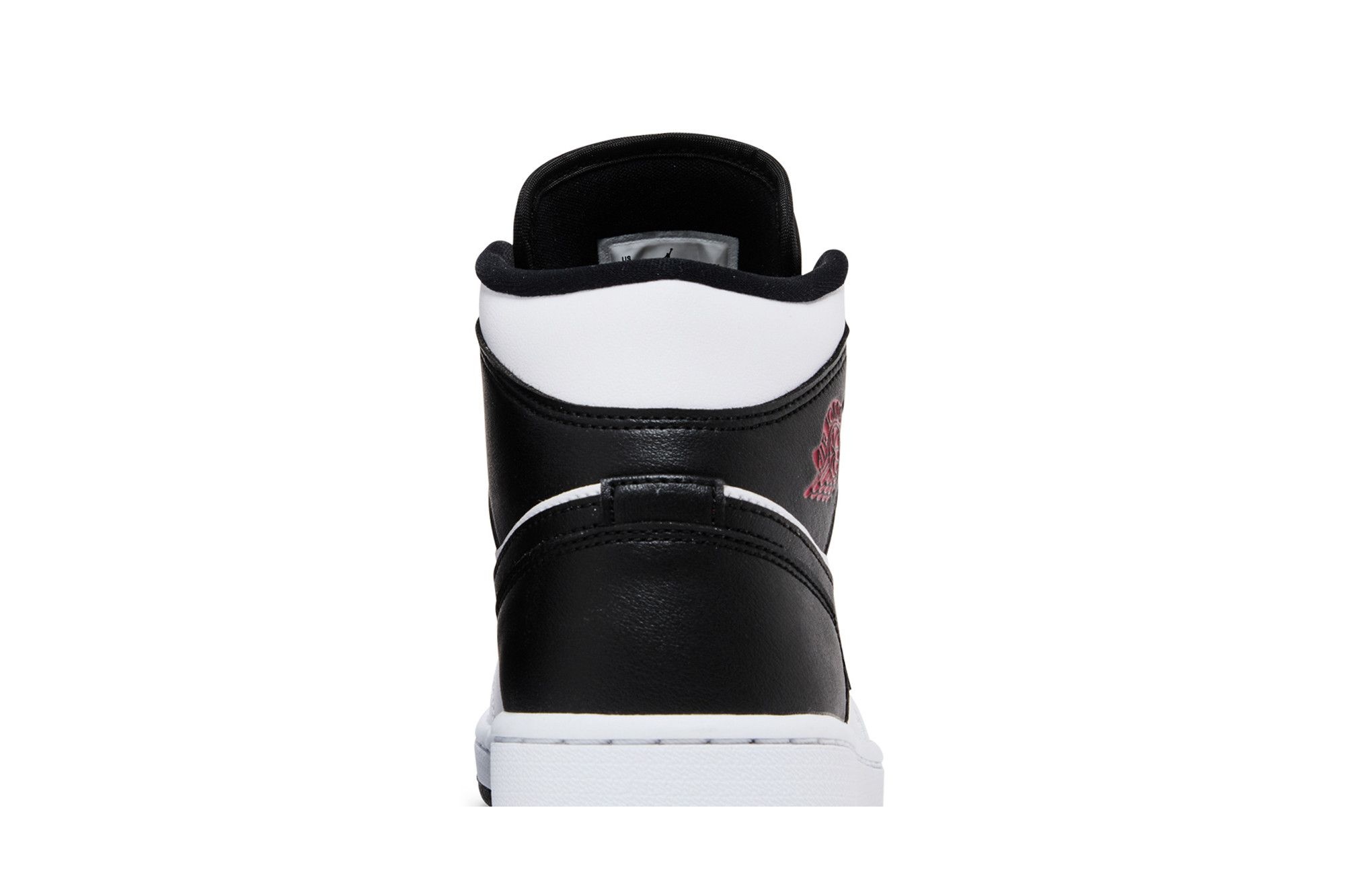 Wmns Air Jordan 1 Mid 'White Black' - 7