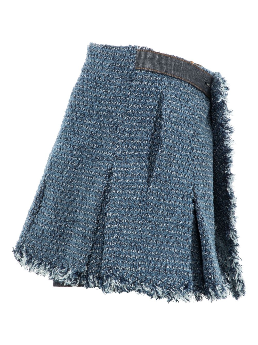 Punching denim shorts - 3