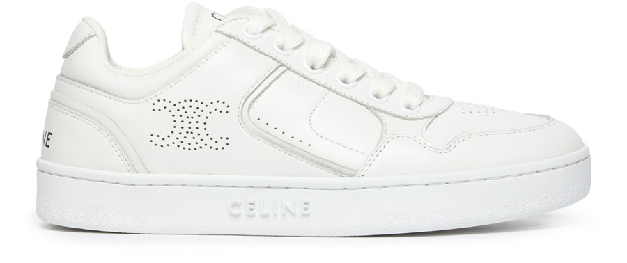 スニーカー Celine trainer ct-12 low lace-up sneakers CELINE TRAINER CT-12 LOW LACE-UP SNEAKER IN NYLON, SUEDE