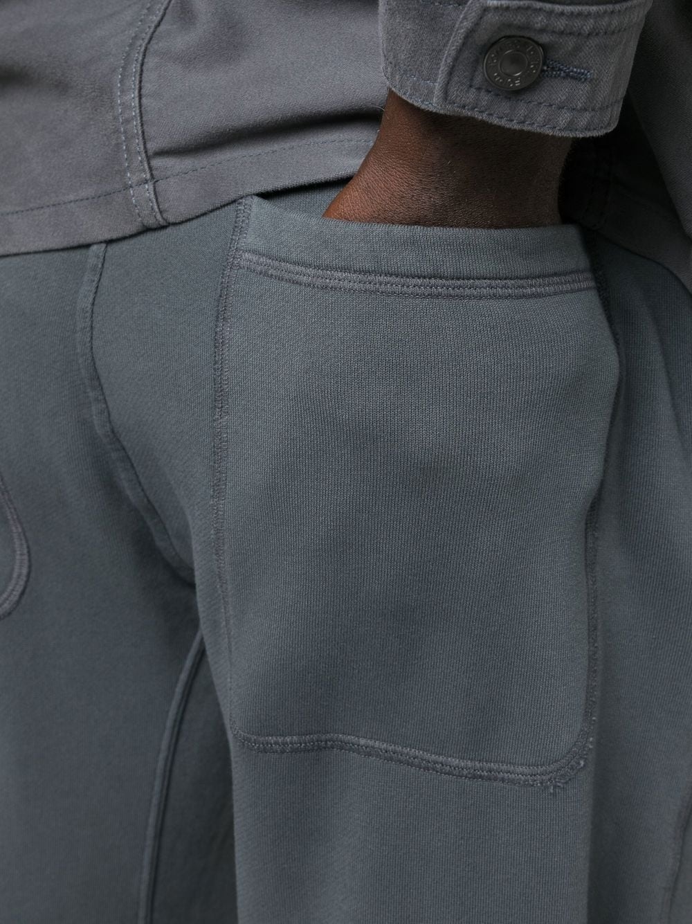 drawstring track pants - 5