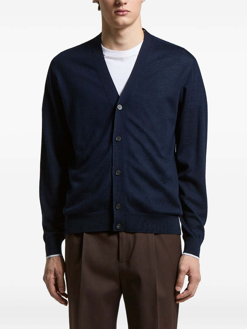 V-neck button cardigan 1