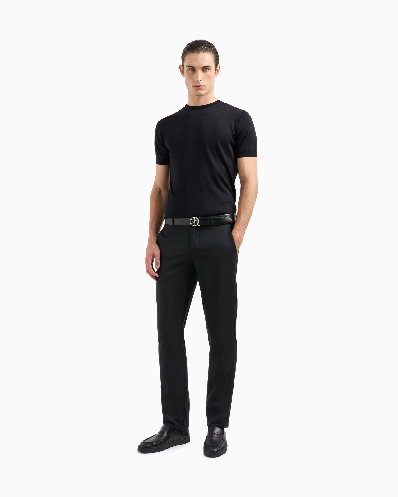 Silk and cotton crew-neck jumper - 2