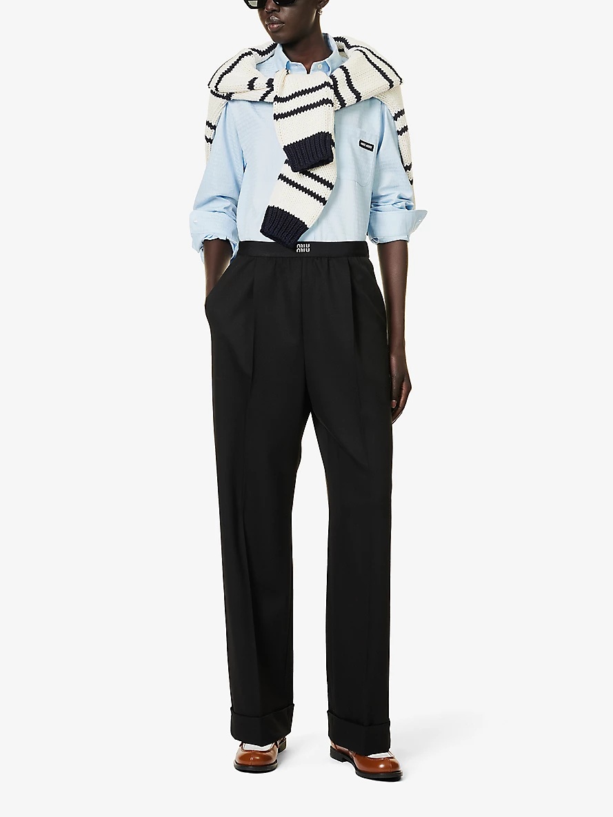 Miu Miu Grain de poudre pants | REVERSIBLE