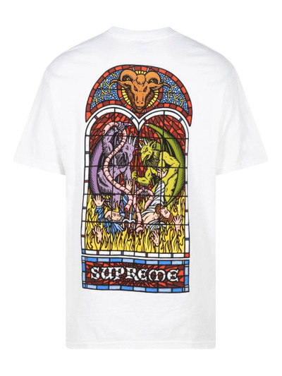 Supreme Worship cotton T-shirt outlook