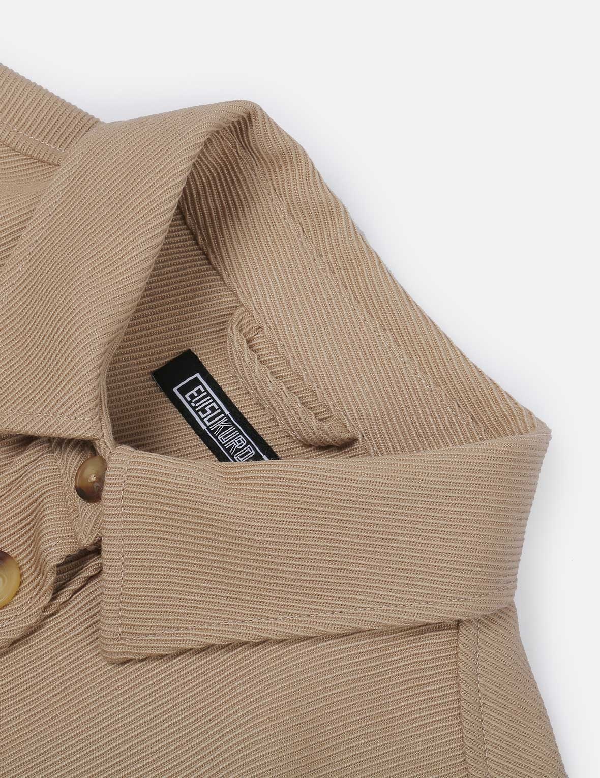 Belted Shirt Dress - 9