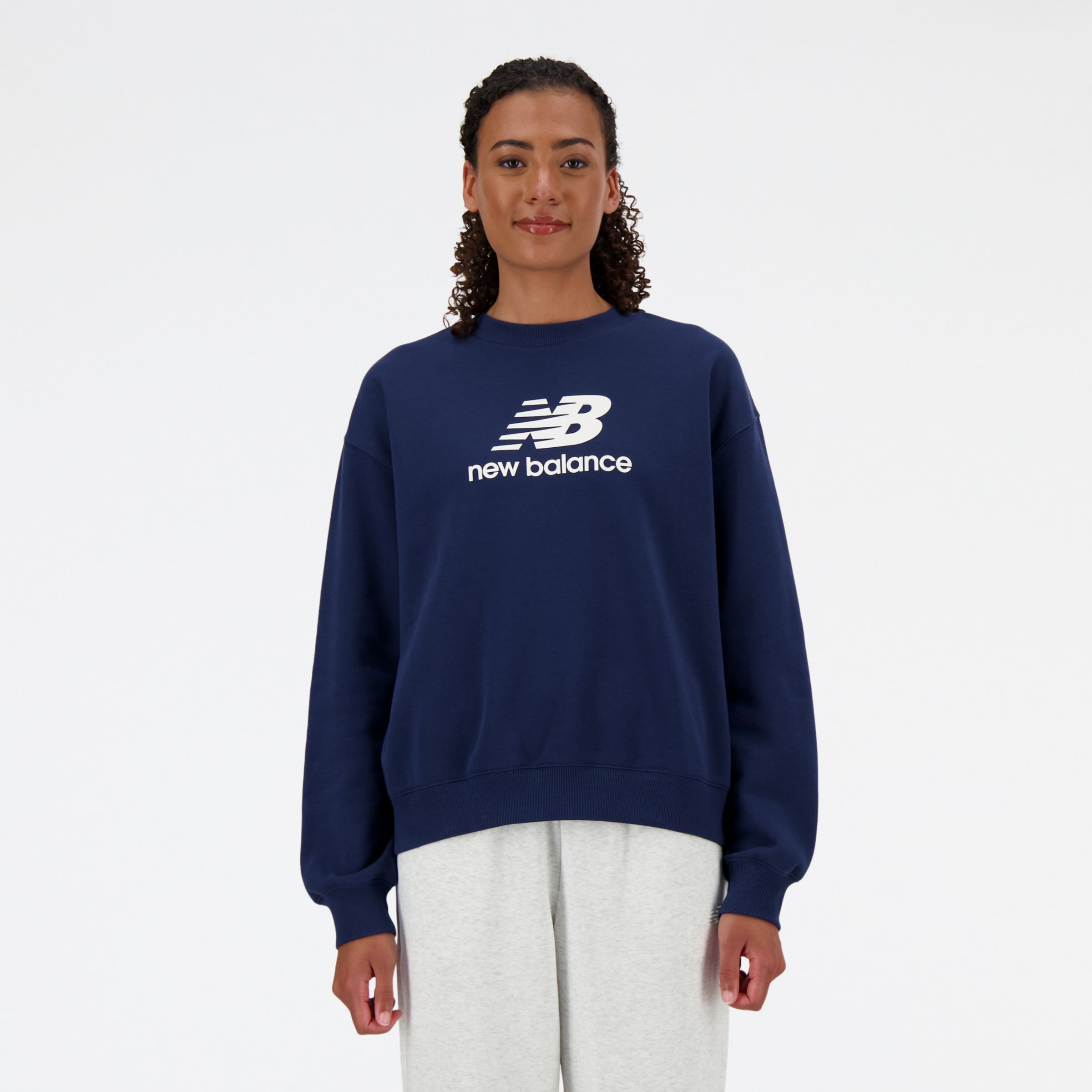 Sport Essentials French Terry Logo Crew - 1