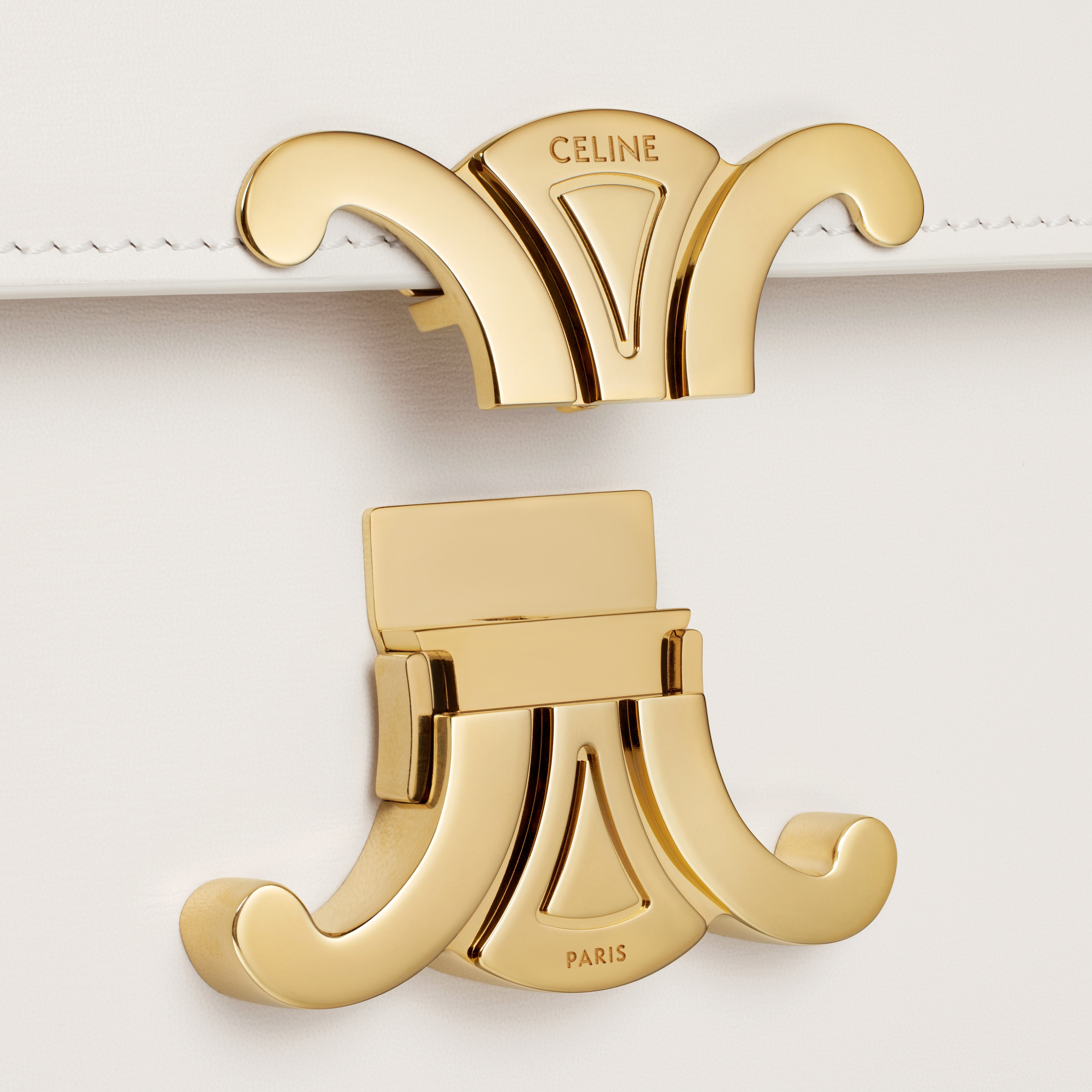 CLASSIQUE TRIOMPHE BAG IN shiny calfskin - 5