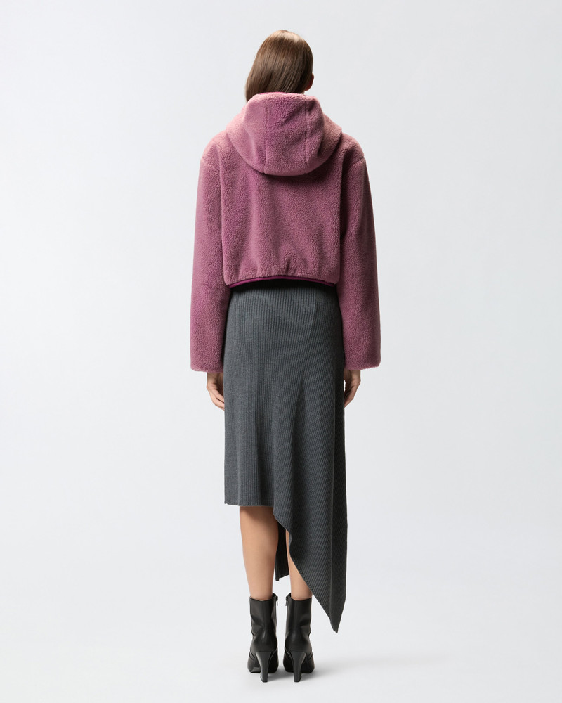 TEDDY-EFFECT FLEECE HOODIE 5