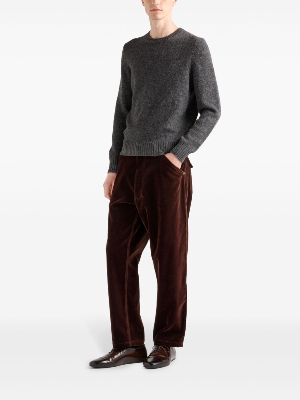 velvet trousers - 2