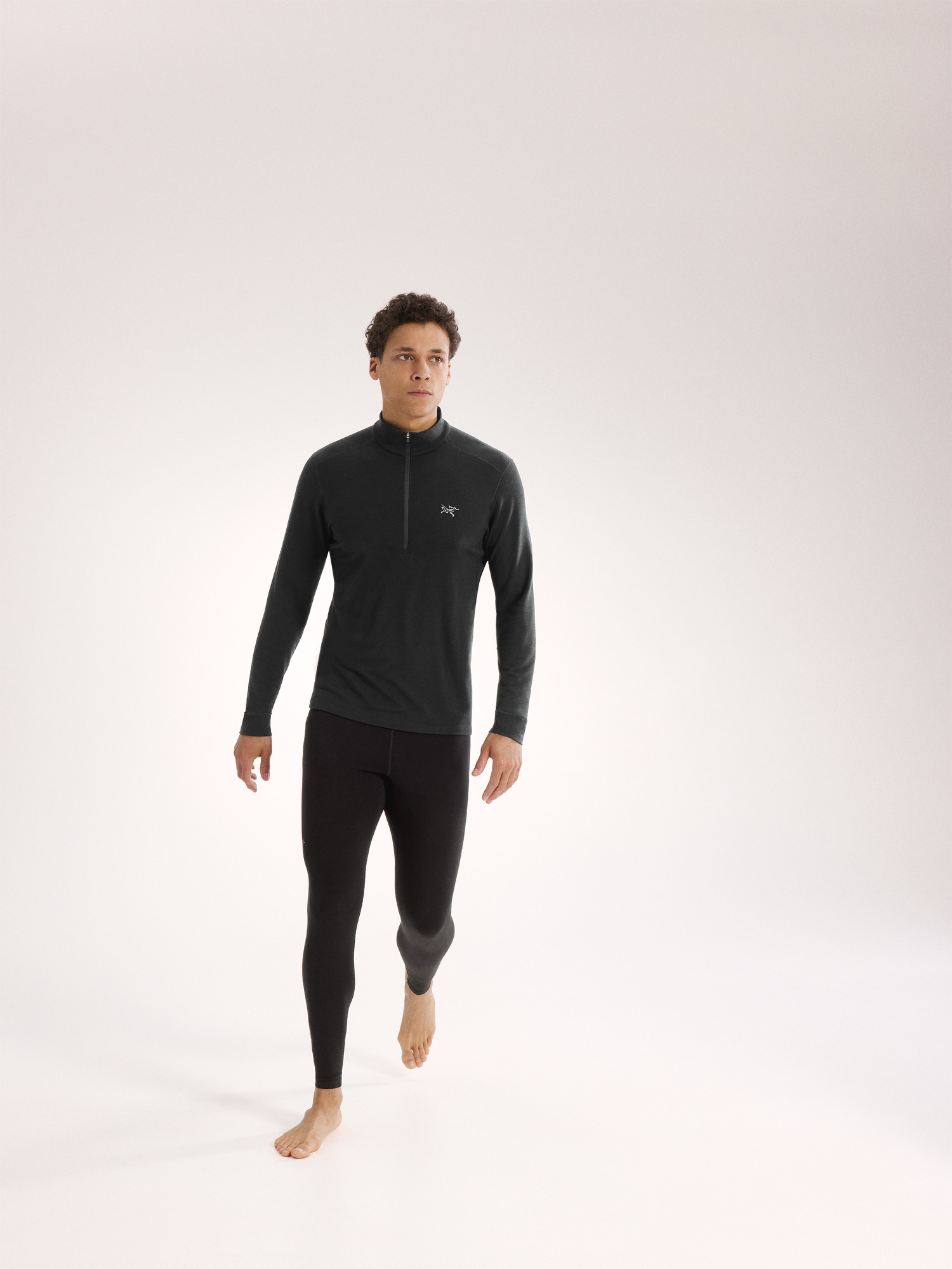Rho Merino Wool Zip Neck - 4