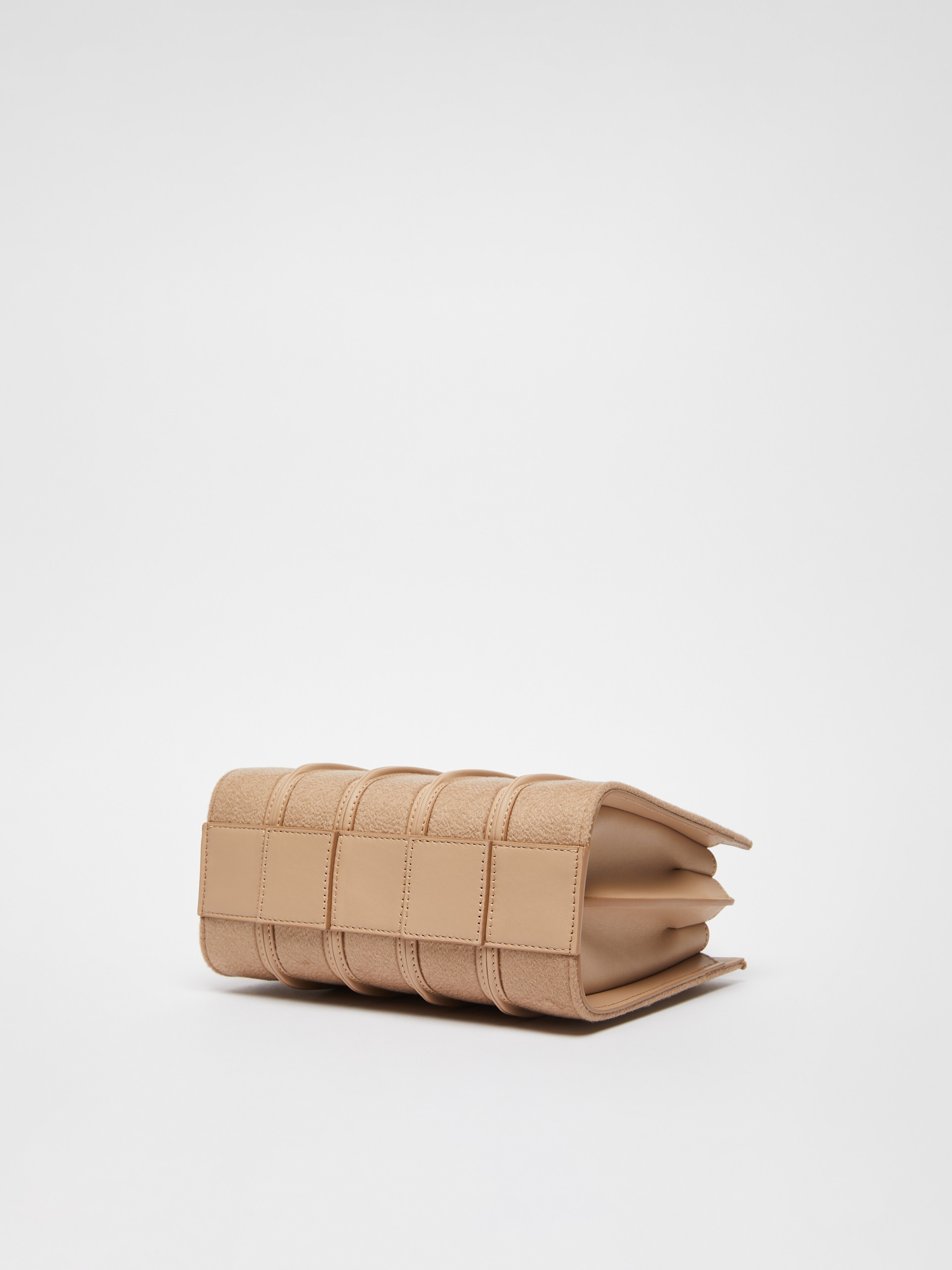 WHITNEYBAG4WS Small cashmere and leather Whitney Bag - 6