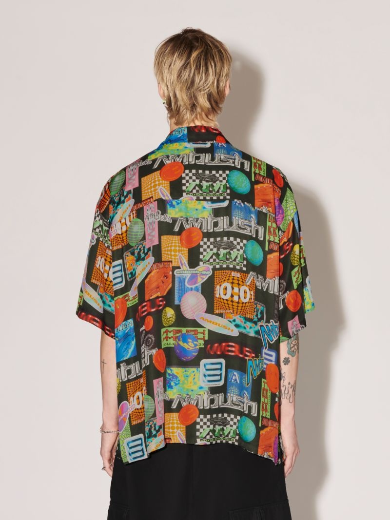 ALLOVER BOWLING SHIRT - 4