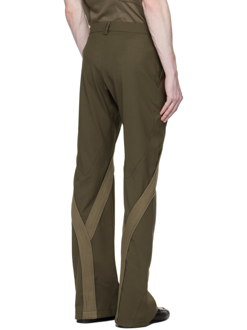 Khaki Deultum Trousers 3