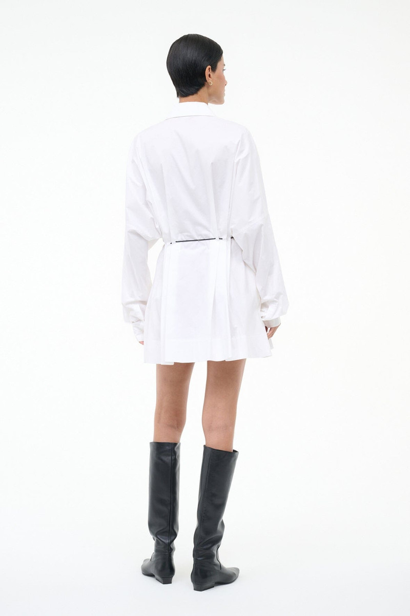 STAUD CHI DRESS WHITE 4