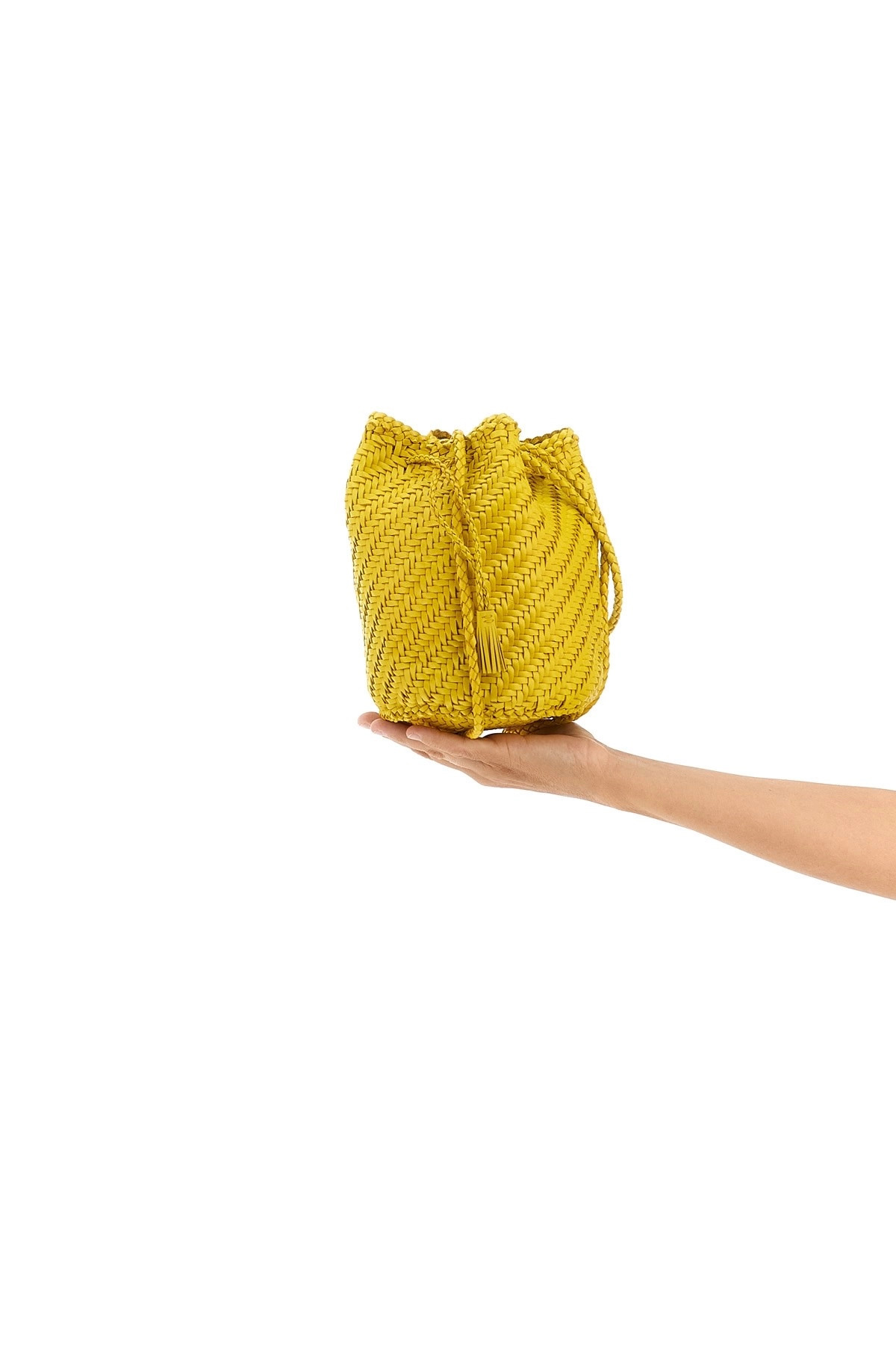 'Pompom Double Jump' bucket bag - 2