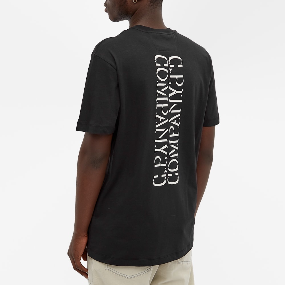 C.P. Company Reverse Logo Tee - 4