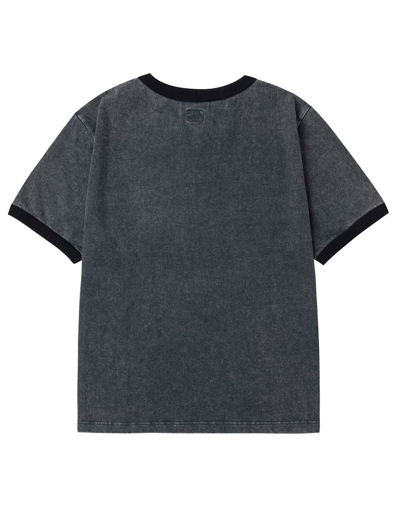 EVISU EVISU Workwear Print Relax Fit Ringer T-shirt outlook