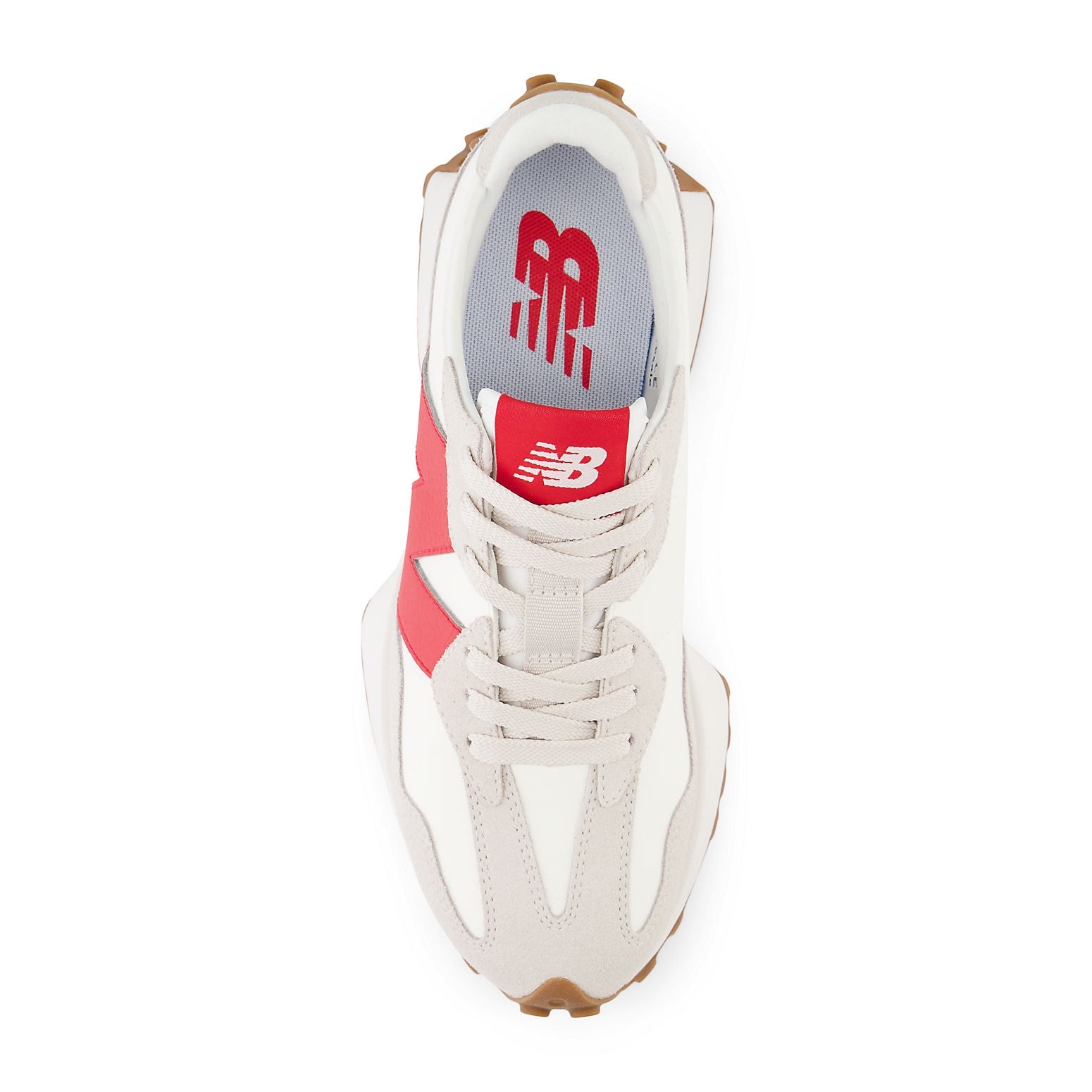 (WMNS) New Balance 327 'Moonbeam True Red ' WS327GC - 4
