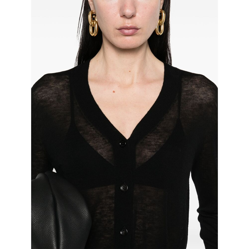 Max Mara Black Knitwear - Cardigans Women - 5