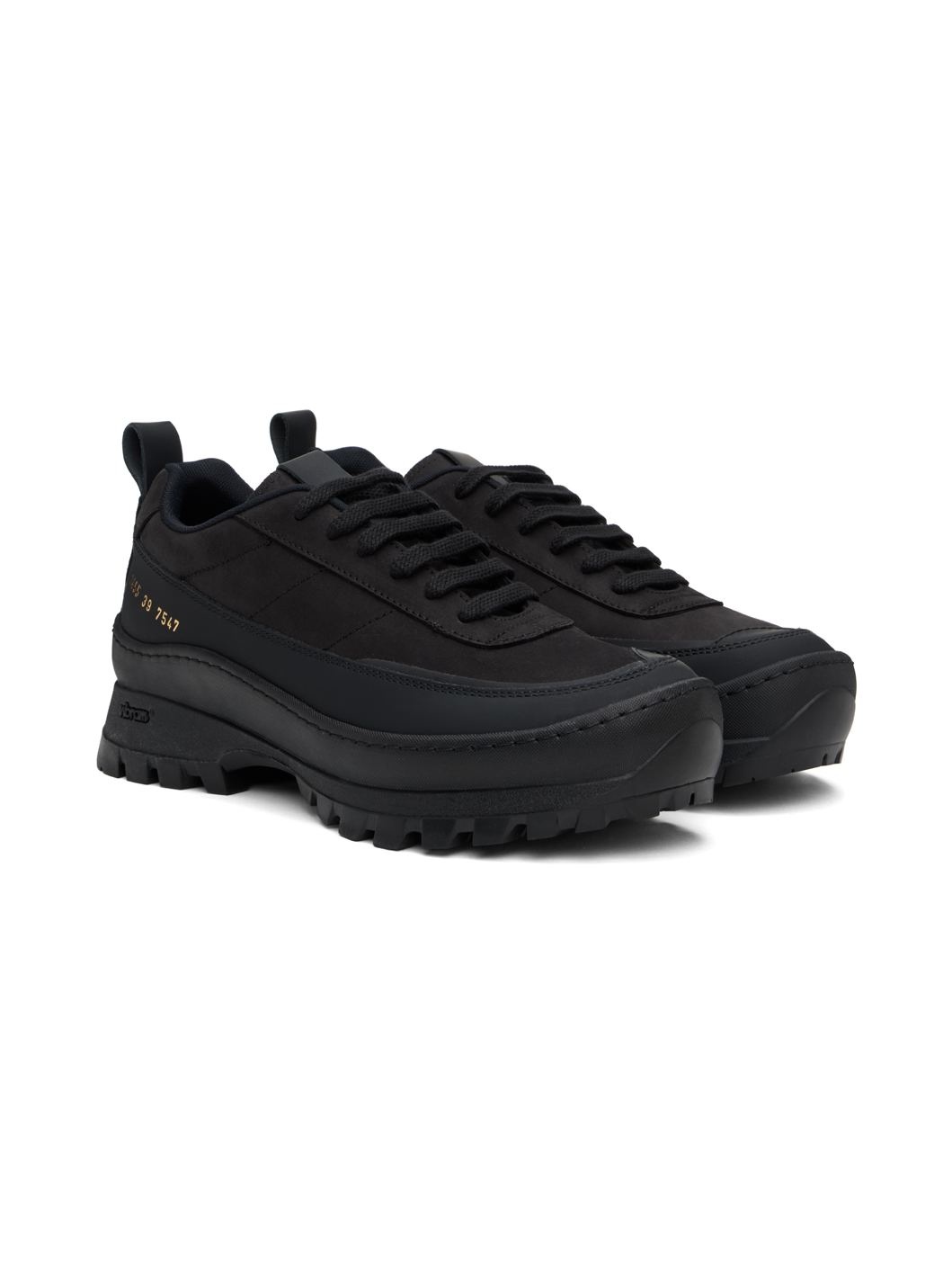 Black Track Hiker Sneakers - 4