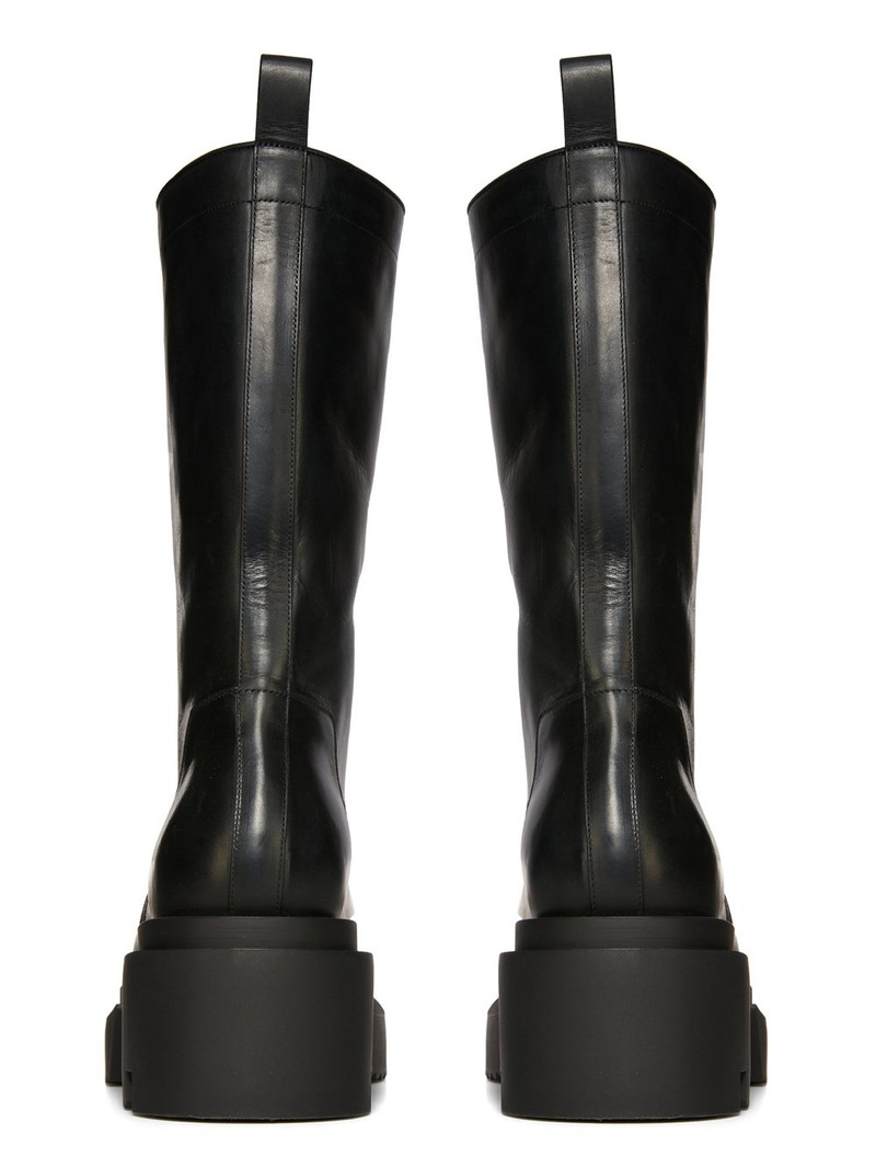 Platform Leather Boots 4