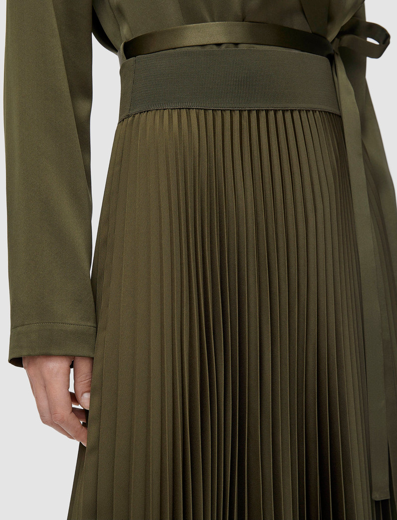 Knit Weave Plissé Ade Skirt 4