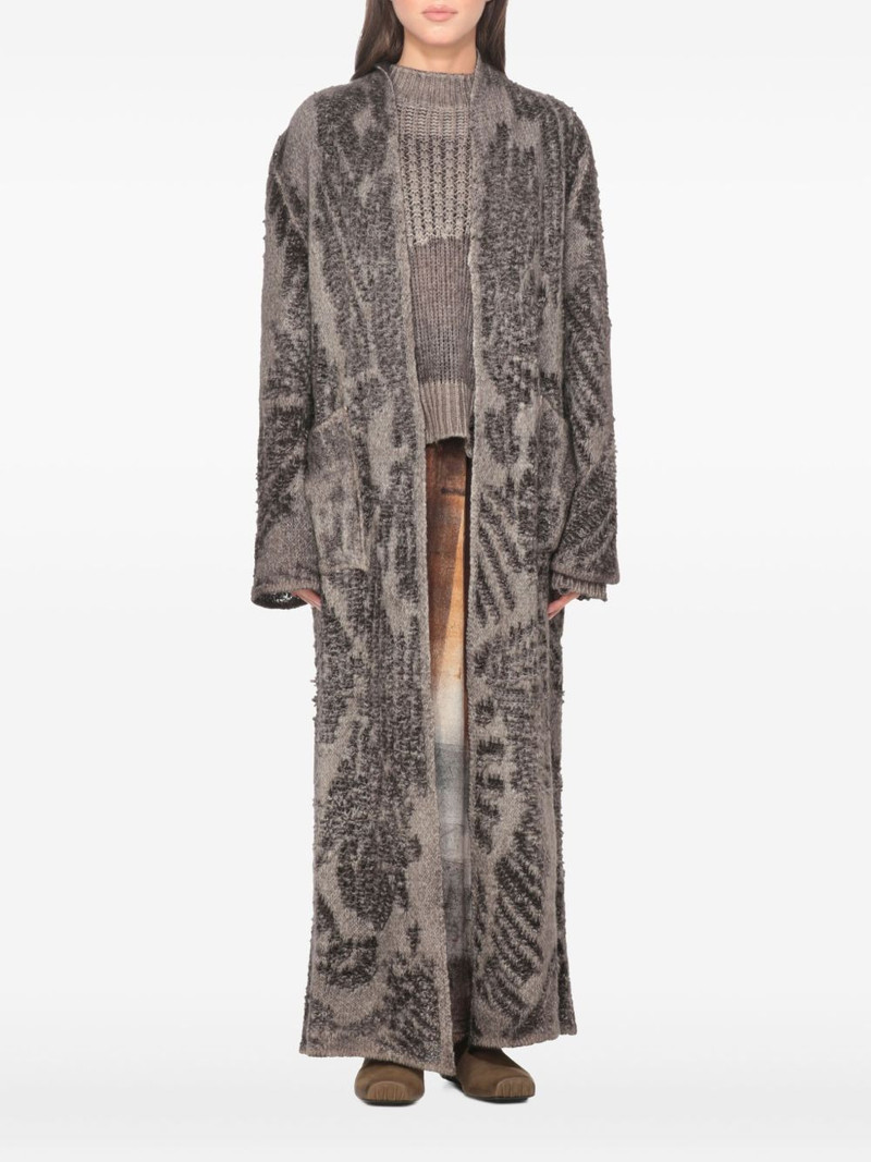 Avant Toi open-front long cardigan outlook