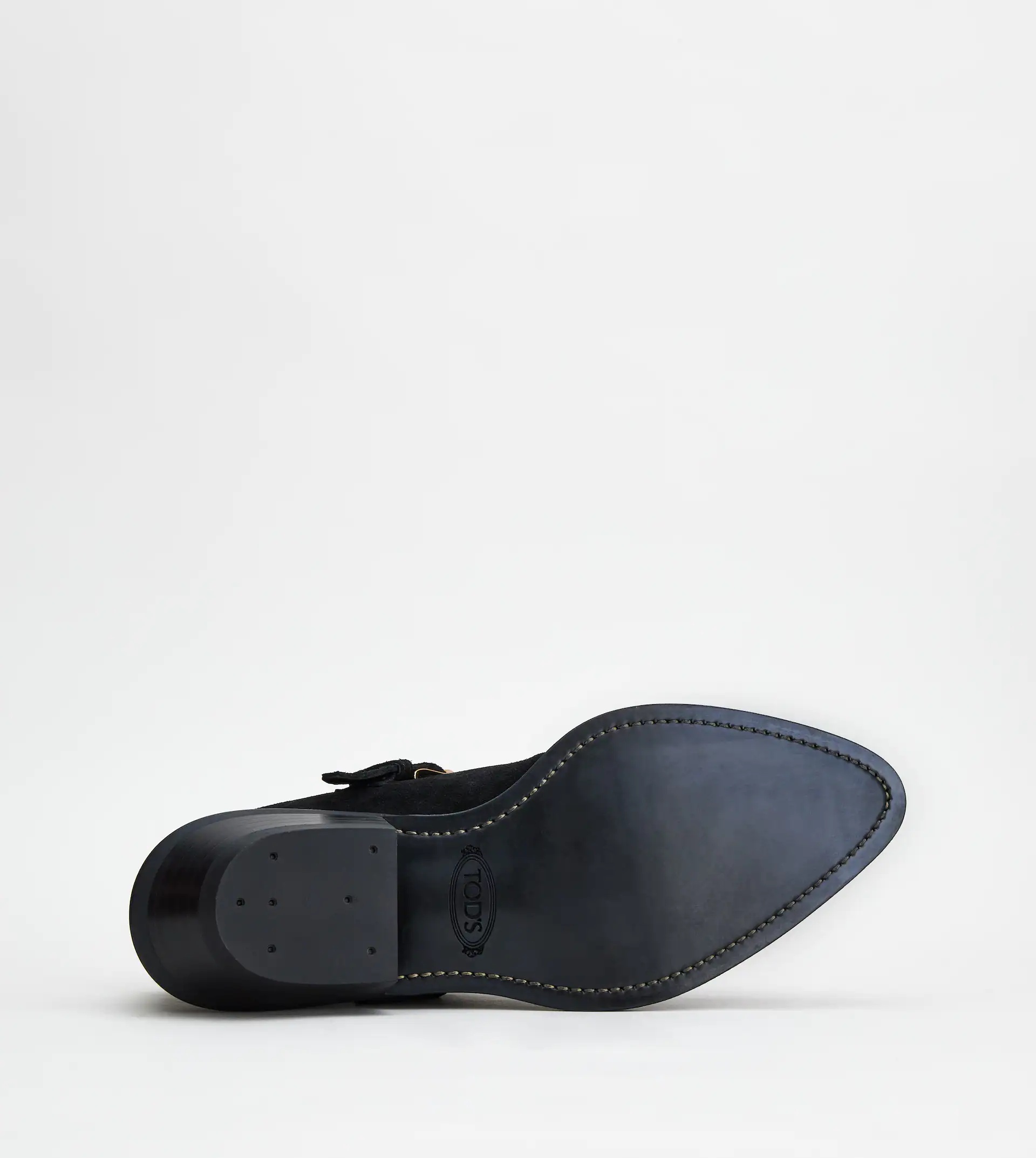 MONKSTRAPS IN SUEDE - BLACK - 5