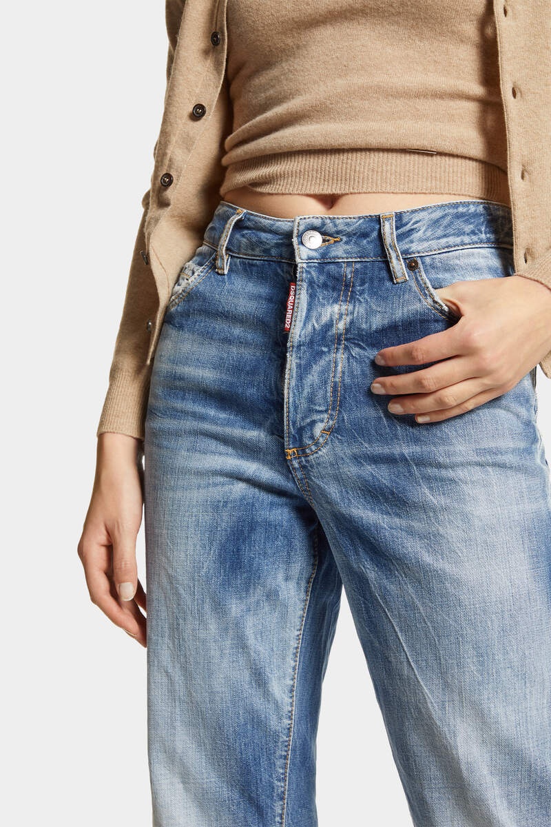 LIGHT VINTAGE WASH BOSTON JEANS - 5