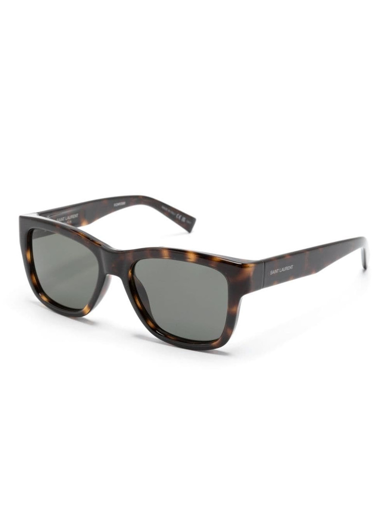 SAINT LAURENT SL 674 square-frame sunglasses outlook