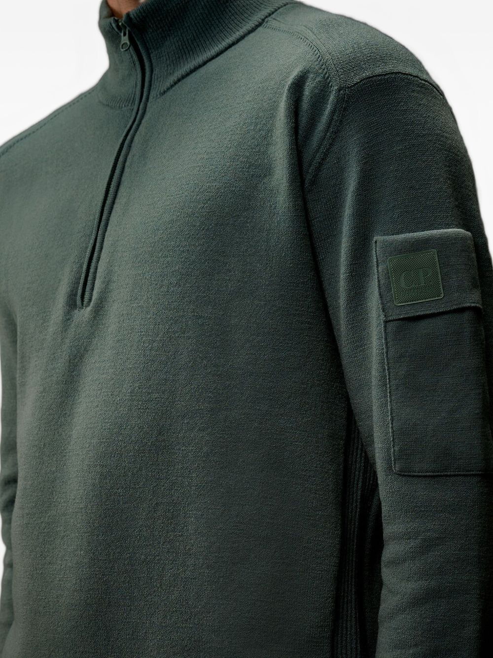 C.P. Company Men Metropolis Polo Shirt In Extrafine Merino Wool - 4