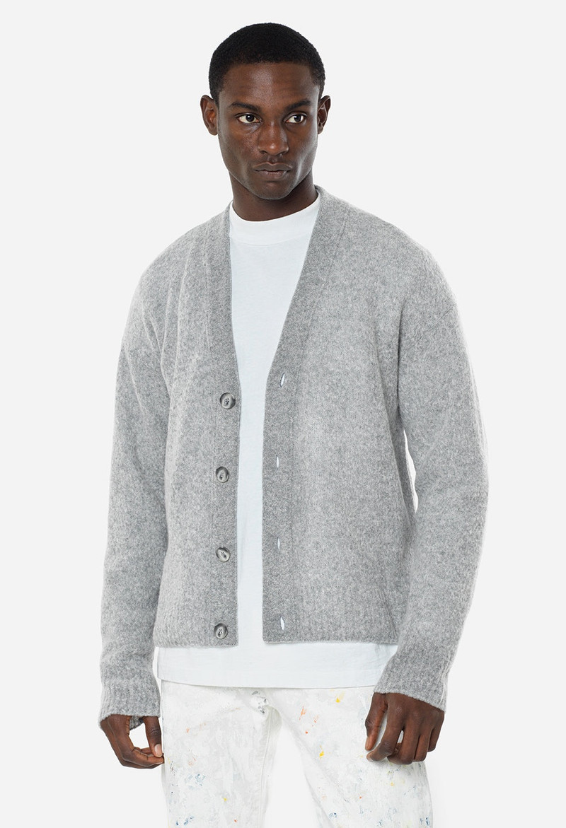 WOOL POWDER KNIT CARDIGAN 6