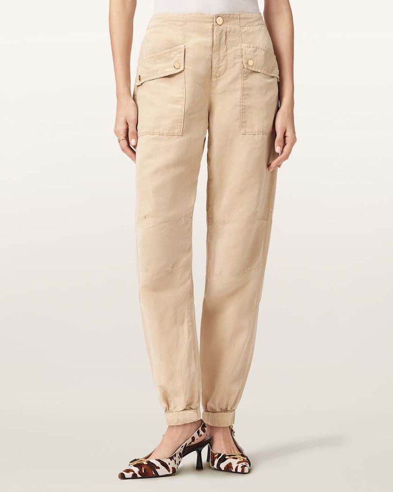 VAL CARGO LINEN BLEND PANTS 6