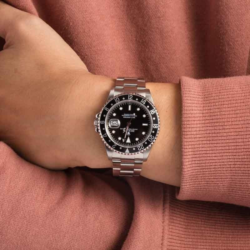 Pre-owned Rolex GMT-Master ref 16700 Black Dial - 5