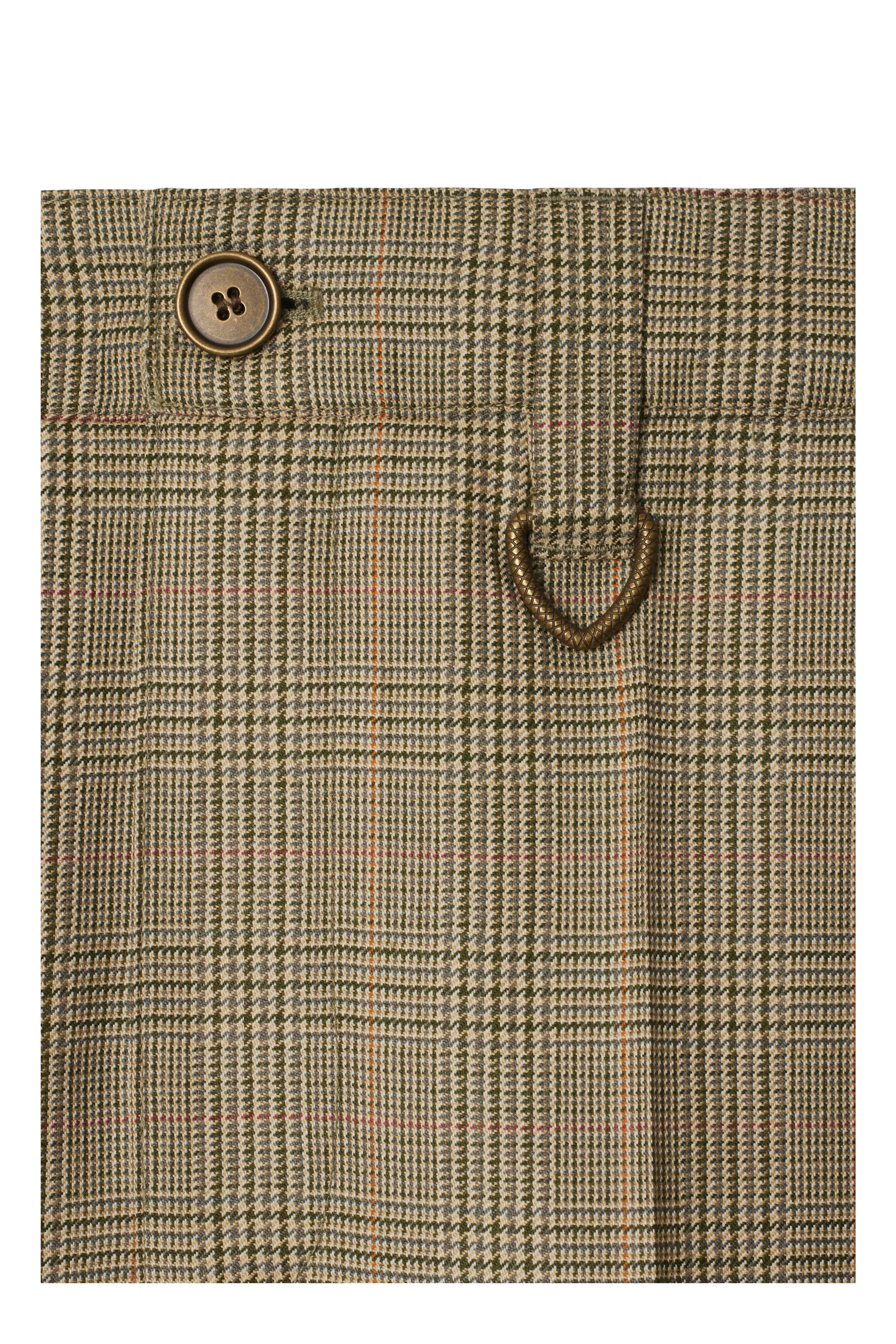burberry Check Wool Trousers in Loch/bliss at Nordstrom - 5
