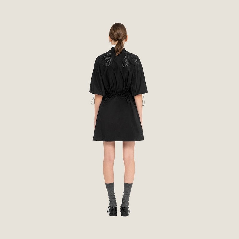 Technical silk mini-dress 3