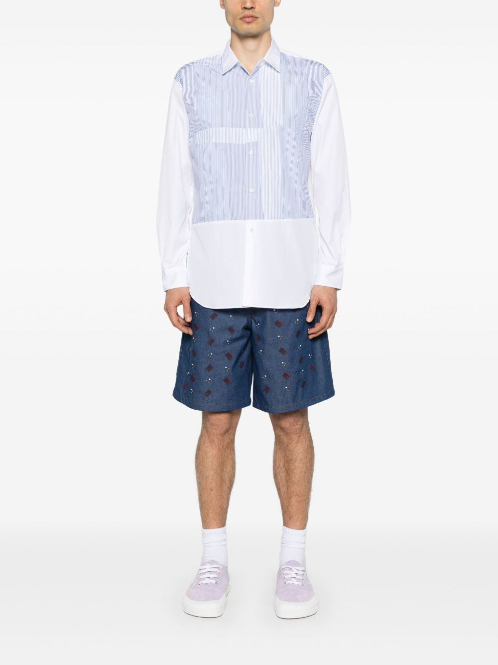 Shirt with striped detail - 2