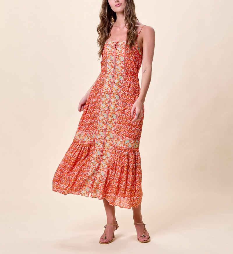 Cleobella MIRALANI MIDI DRESS | SOLARA outlook
