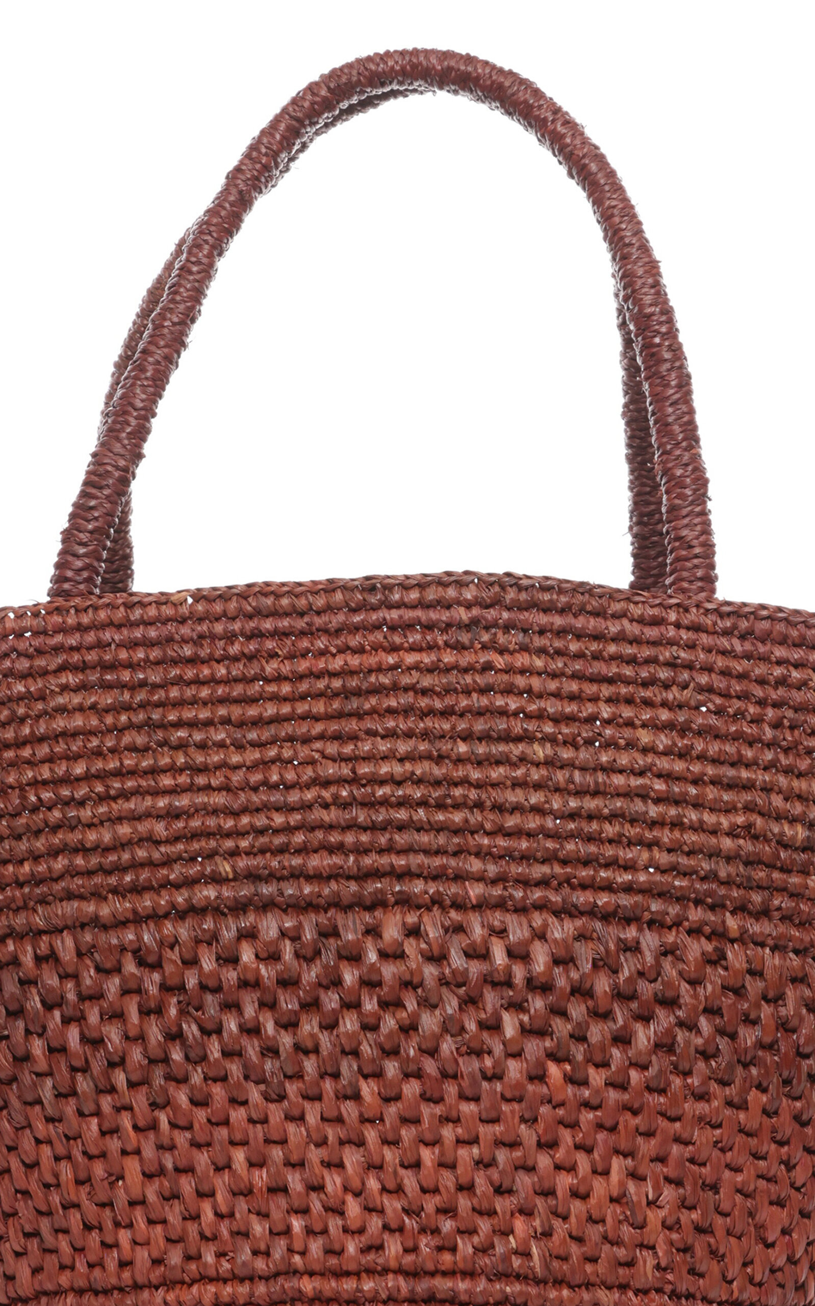 Emilie Raffia Tote Bag brown - 4
