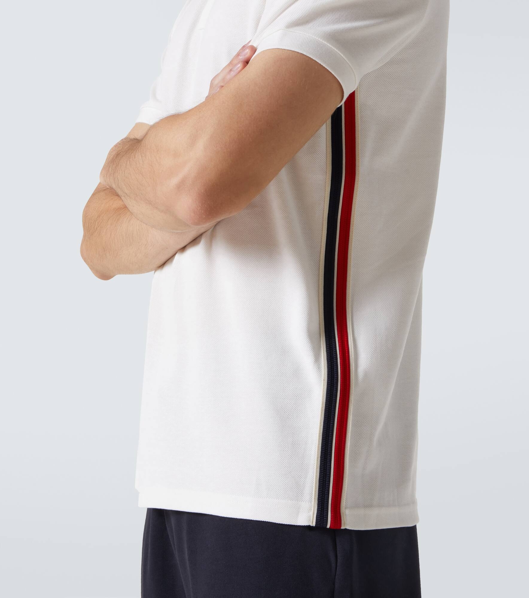 Cotton piqué polo shirt - 6