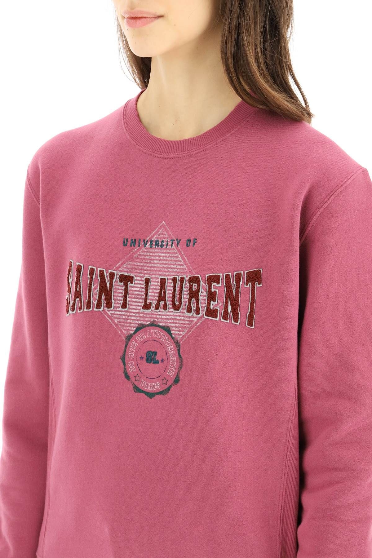 UNIVERSITY OF SAINT LAURENT SWEATSHIRT - 5