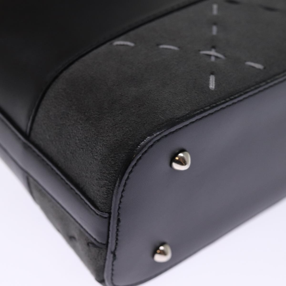 Burberry Hand Bag Leather Black - 15