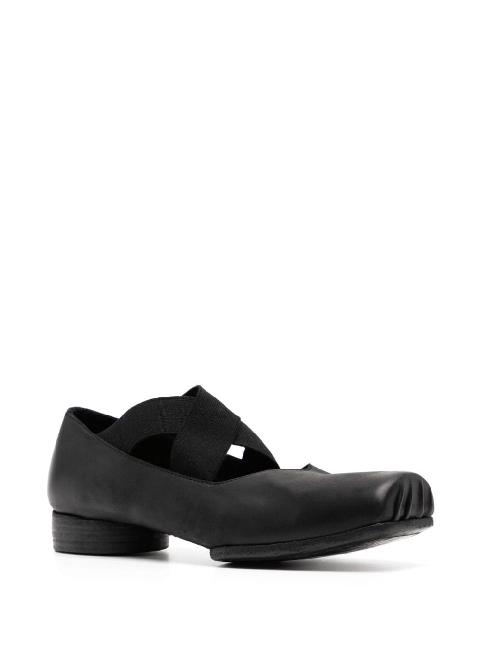 Uma Wang 23mm Square-toe Leather Ballerina Shoes - 3