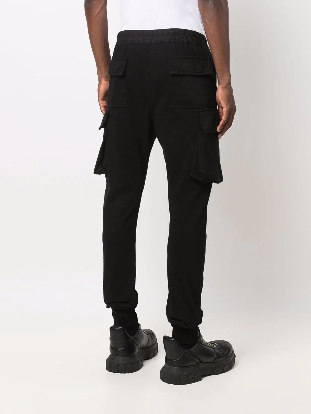 cotton patch pocket trousers - 4