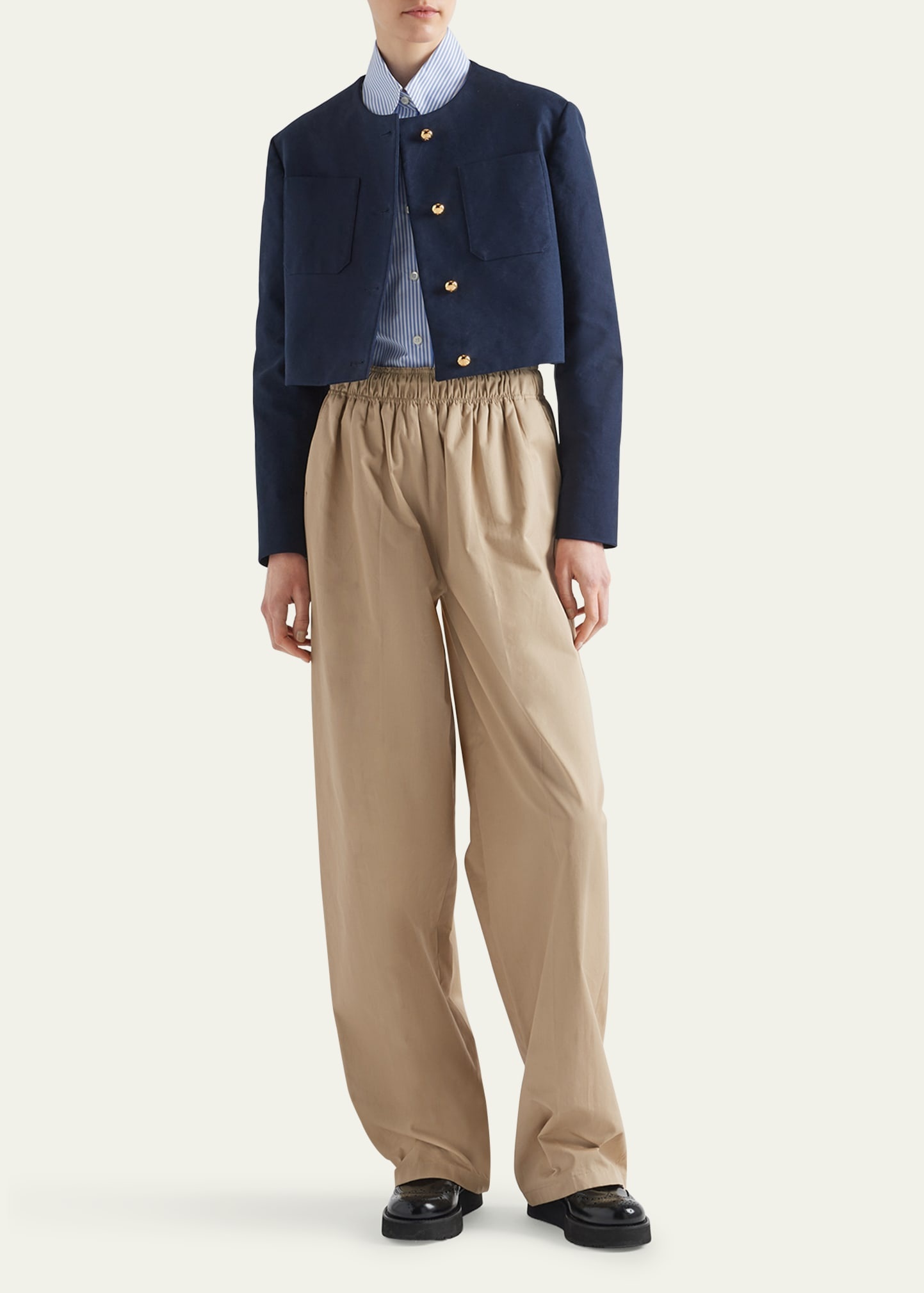 Tricotina Cropped Jacket - 2