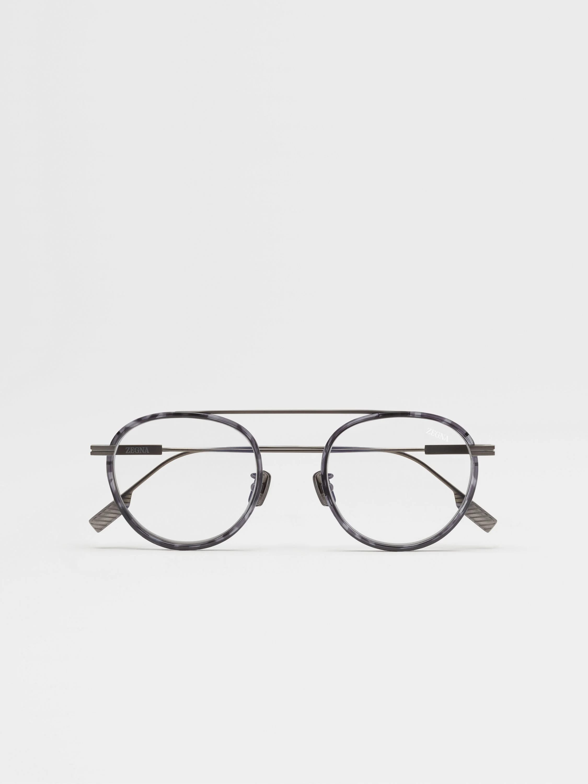 GUNMETAL TITANIUM OPTICAL GLASSES - 1