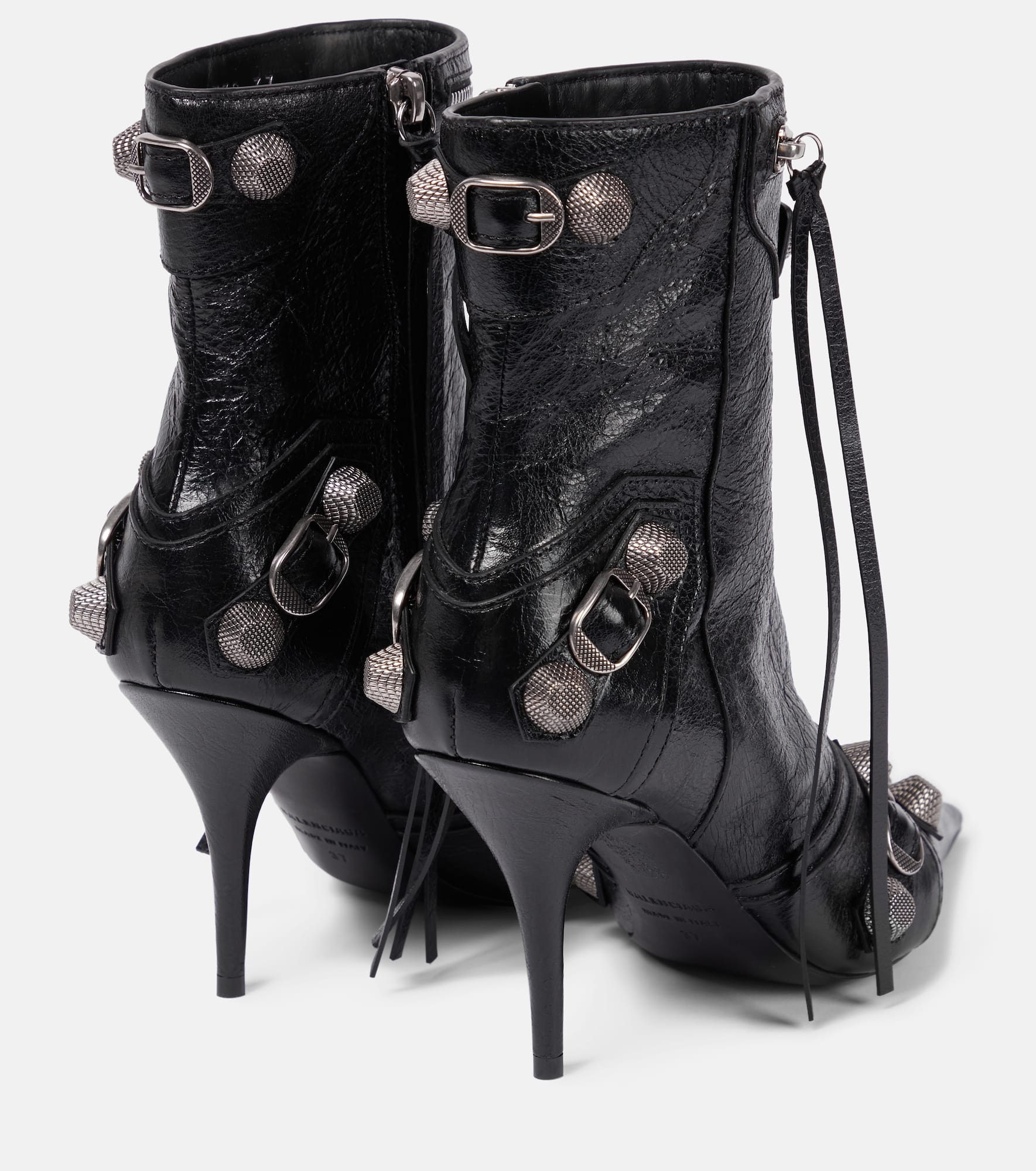 Cagole leather ankle boots - 3