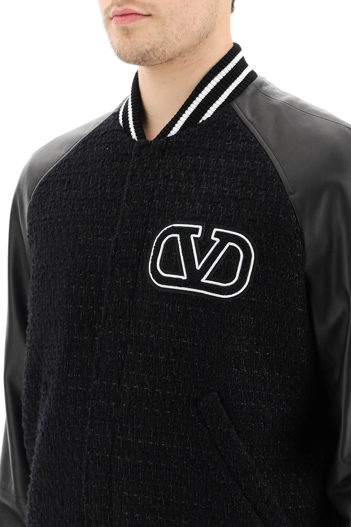 VARSITY JACKET V LOGO SIGNATURE - 5