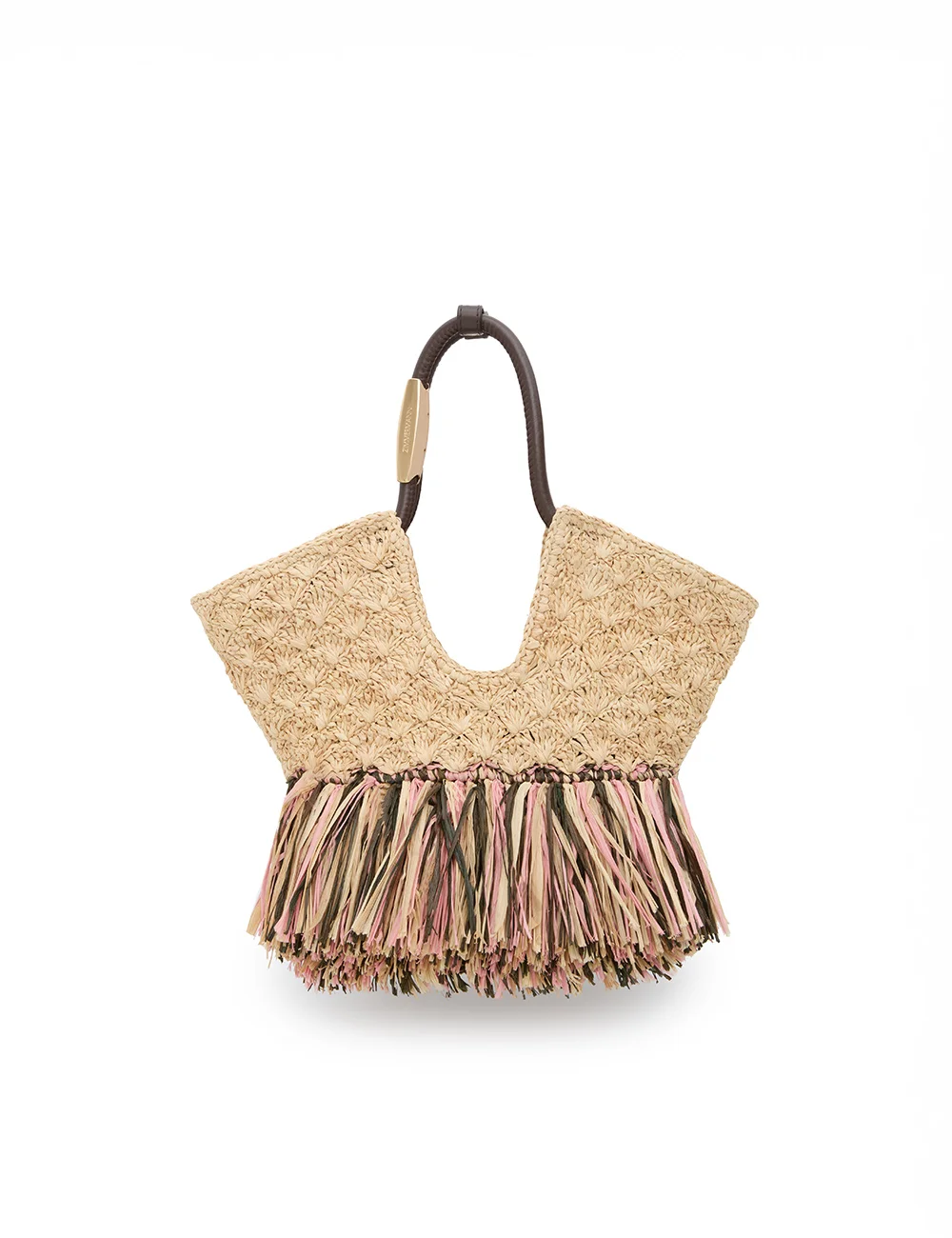 GOLDENTIME SMALL FRINGE TOTE - 1