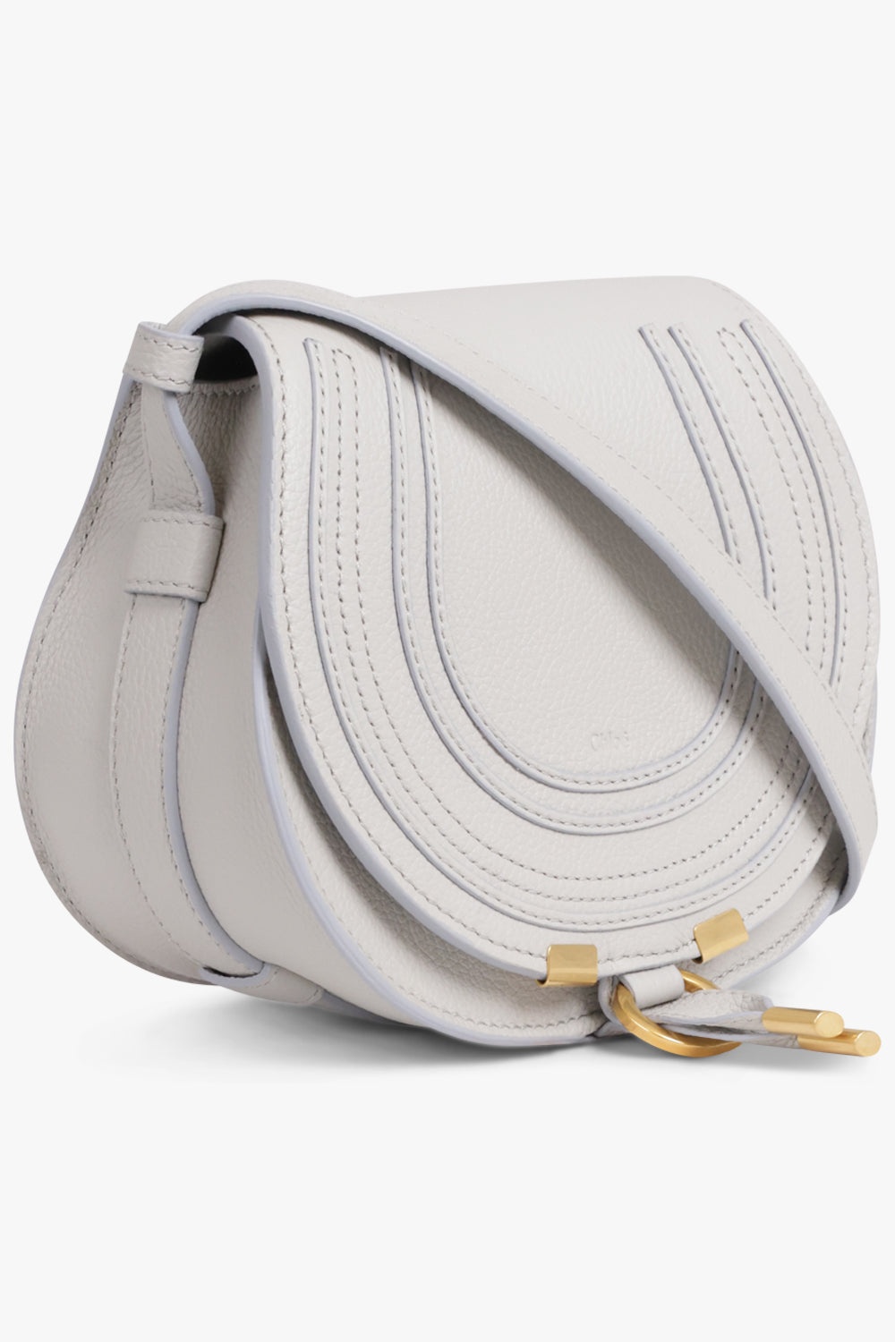 SMALL MARCIE SADDLE CROSSBODY BAG | BLUE MIST - 2